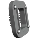 TE Connectivity MCP Fibreglass Reinforced Polybutylene Terephthalate Male 15 Way Connector Housing 1703806-1