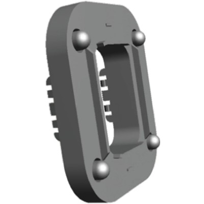 TE Connectivity MCP Fibreglass Reinforced Polybutylene Terephthalate Male 15 Way Connector Housing 1703806-1