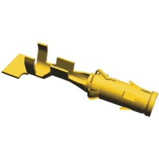 TE Connectivity Female Crimp Circular Connector Contact 30A 250V Contact Size 16 AWG Wire Size 17, 20 AWG 929974-8