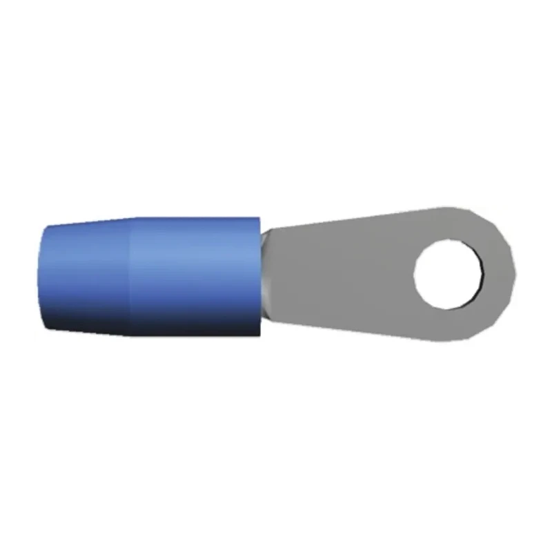 TE Connectivity TERMINYL Insulated Ring Terminal M6 Stud Size 6 AWG Wire Size Blue 324047