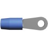 TE Connectivity TERMINYL Insulated Ring Terminal M6 Stud Size 6 AWG Wire Size Blue 324047
