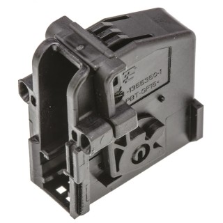 TE Connectivity Micro Quadlok System Automotive Connector Female Black Cable 18 Way Crimp Termination 1-1355350-1