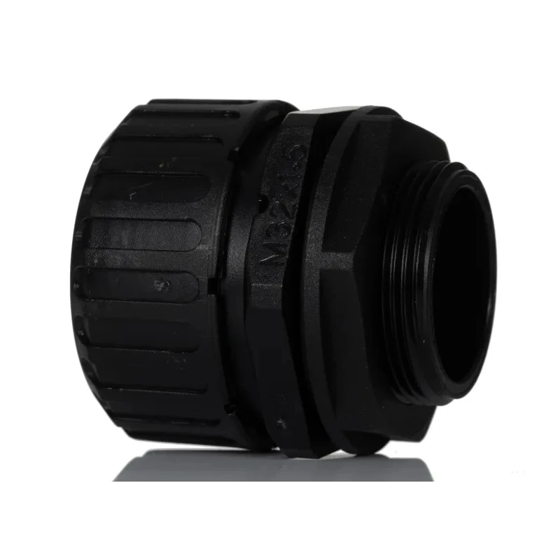 Adaptaflex Non-Metallic System Conduit Fitting, 32 mm Nominal Size, Thread Size M32, Polyamide 66 7TCA296060R0135 XF32/M32/D