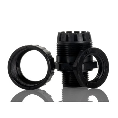 Adaptaflex Non-Metallic System Black Conduit Fitting 20 mm Nominal Size M20 Polyamide 66 Black 7TCA296060R0116 XF20/M20/D