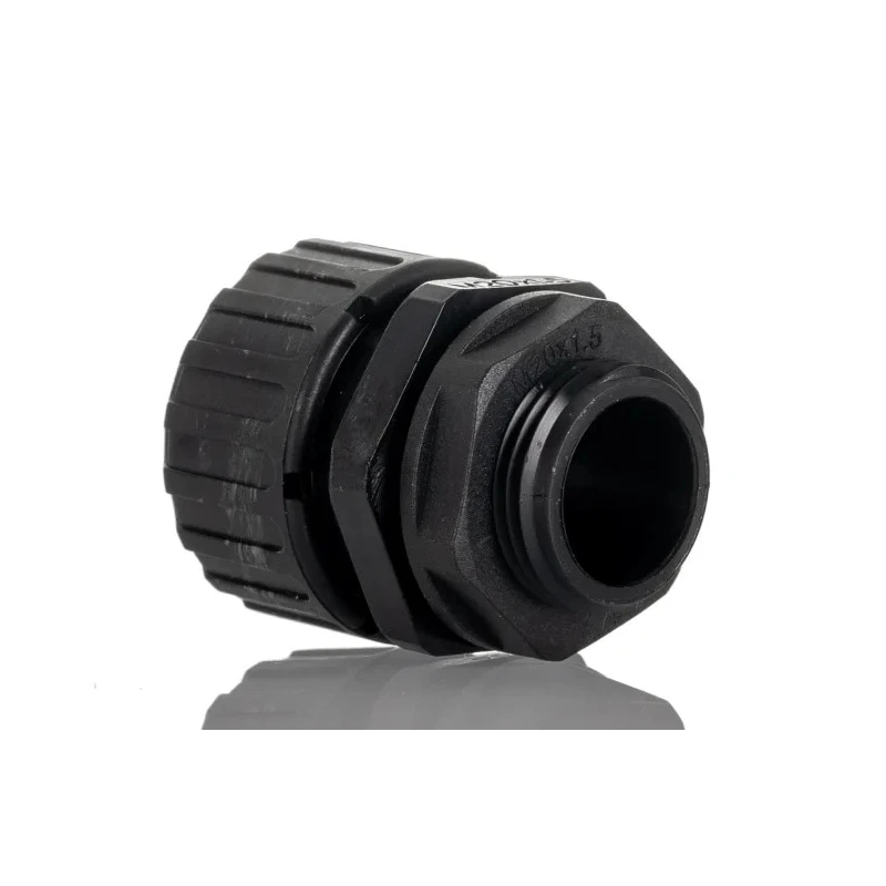 Adaptaflex Non-Metallic System Black Conduit Fitting 20 mm Nominal Size M20 Polyamide 66 Black 7TCA296060R0116 XF20/M20/D
