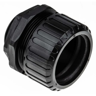 Adaptaflex Non-Metallic System Black Conduit Fitting 40 mm Nominal Size M40 Polyamide 66 IP65 XF 7TCA296060R0144 XF40/M40/D