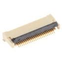 Omron 0.5 mm Pitch 22 Way Right Angle Female FPC Connector, Surface Mount Solder Termination XF2M