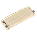 Omron 0.5 mm Pitch 22 Way Right Angle Female FPC Connector, Surface Mount Solder Termination XF2M