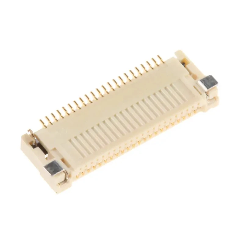 Omron 0.5 mm Pitch 22 Way Right Angle Female FPC Connector, Surface Mount Solder Termination XF2M