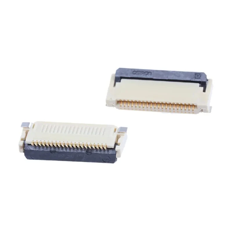 Omron 0.5 mm Pitch 20 Way Right Angle Female FPC Connector, Solder XF2M
