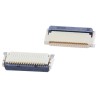 Omron 0.5 mm Pitch 20 Way Right Angle Female FPC Connector, Solder XF2M