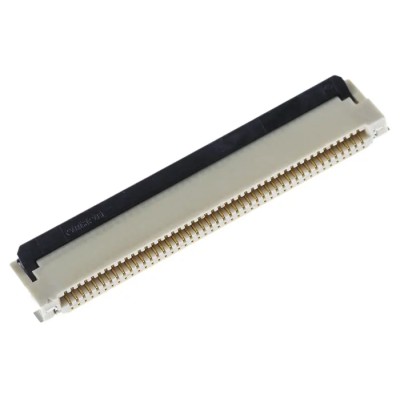Omron 0.5 mm Pitch 45 Way Right Angle Female FPC Connector, Solder XF2M