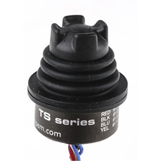 APEM TS 2-Axis Joystick Castle Hall Effect IP68 IP69K 5 V dc