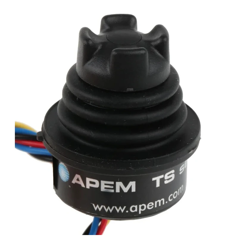 APEM TS 2-Axis Castle Handle Hall Effect Joystick IP68 IP69K 5 V dc 