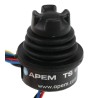 APEM TS 2-Axis Castle Handle Hall Effect Joystick IP68 IP69K 5 V dc