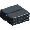TE Connectivity Micro Quadlok System Automotive Connector Female Black Cable 12 Way Crimp Termination 1534100-1