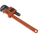 Bahco Pipe Wrench with 51 mm Jaw Capacity, 355 mm Overall Length, Chrome Finish, Steel Metal Handle 361-14
