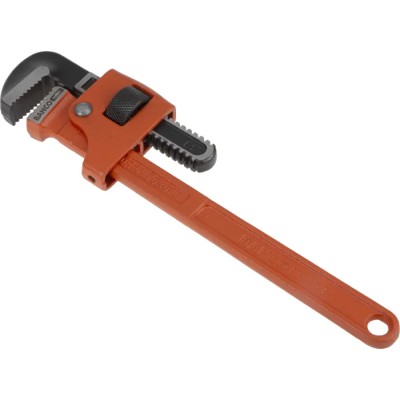 Bahco Pipe Wrench with 51 mm Jaw Capacity, 355 mm Overall Length, Chrome Finish, Steel Metal Handle 361-14