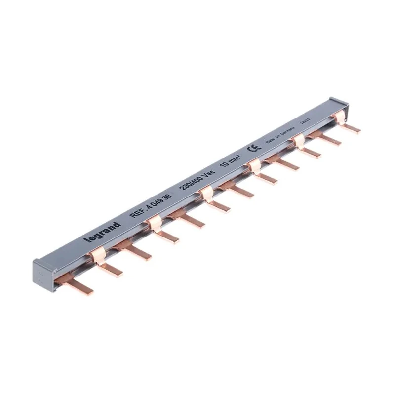 Legrand HX 2 Phase Busbar 400 V 35.5 mm Pitch Model 4 049 38