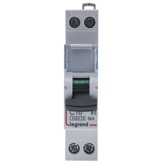 Legrand DX DNX3 Miniature Circuit Breaker, 1-Pole, 16A, Type C, 250V AC, 12V DC, 4.5 kA Breaking Capacity 