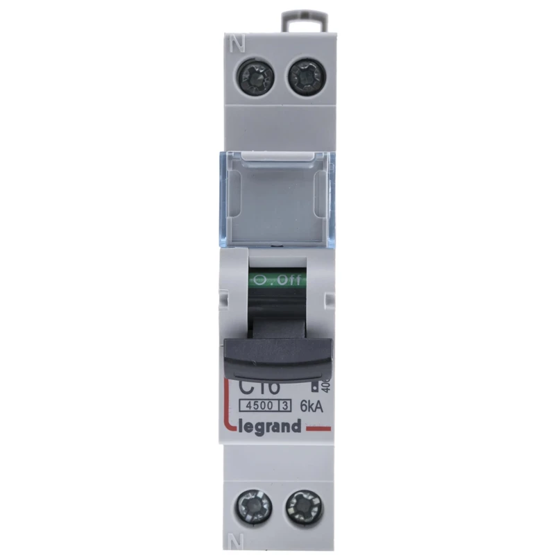 Legrand DX DNX3 Miniature Circuit Breaker, 1-Pole, 16A, Type C, 250V AC, 12V DC, 4.5 kA Breaking Capacity 