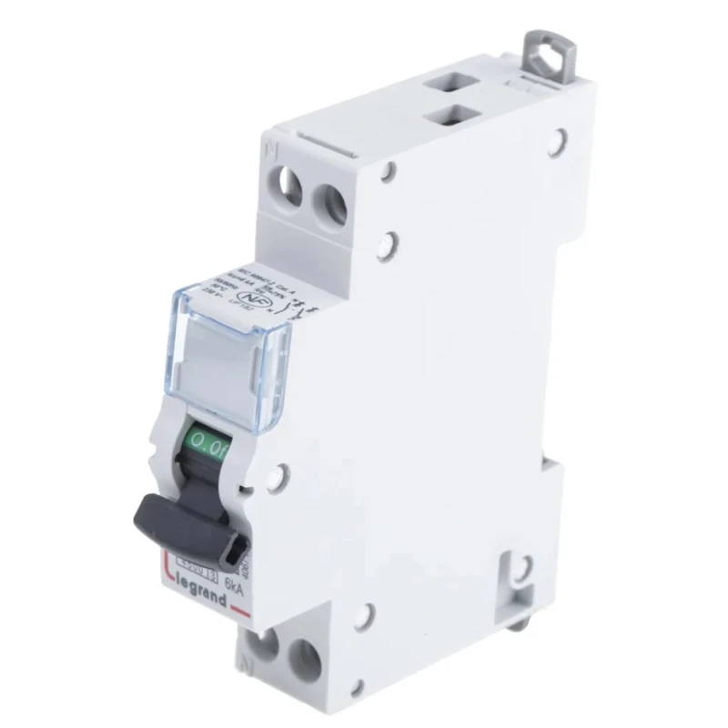 Legrand DX DNX3 Miniature Circuit Breaker, 1-Pole, 16A, Type C, 250V AC, 12V DC, 4.5 kA Breaking Capacity 