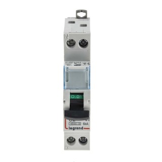 Legrand DX DNX3 Miniature Circuit Breaker 1-Pole 2A Type C 250V AC 12V DC 4.5 kA Breaking Capacity 