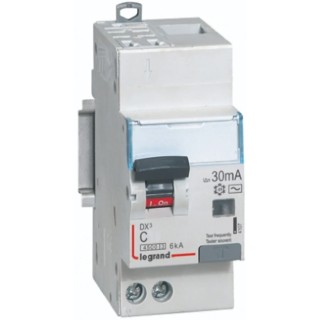Legrand DX3 Series Residual Current Device 32A 1-Pole 30mA Type C 230V AC 4 107 16
