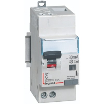 Legrand DX3 Series Residual Current Device 32A 1-Pole 30mA Type C 230V AC 4 107 16