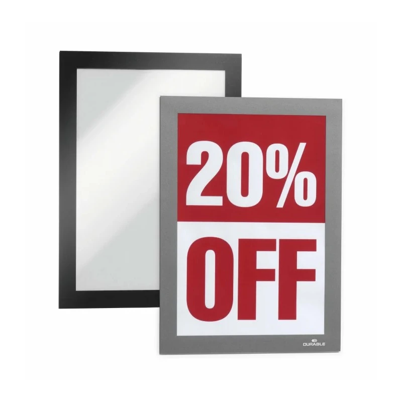 Durable Black A5 Document Display, 176 mm Height, 236 mm Width 4871-01
