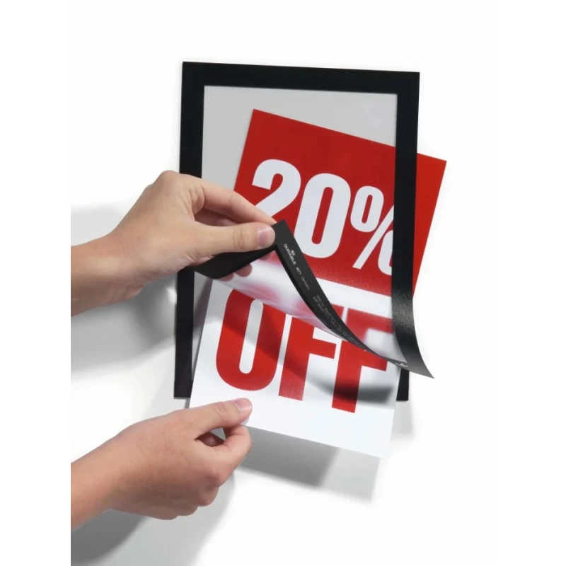 Durable Black A5 Document Display, 176 mm Height, 236 mm Width 4871-01