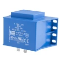 Block 24 V ac 1 Output Through Hole PCB Transformer, C-UL-US, ENEC 10 (VDE) 50 VA VCM 50/1/24