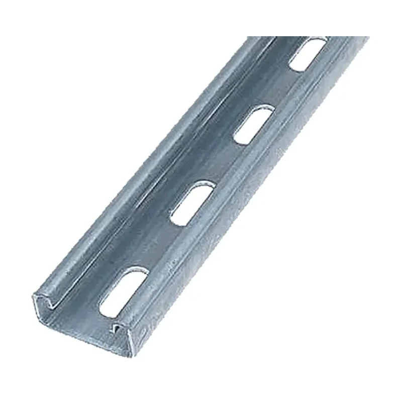Unistrut 41 x 21 mm Galvanised Steel Slotted Strut Channel, 3 m Length P3300T10x3m