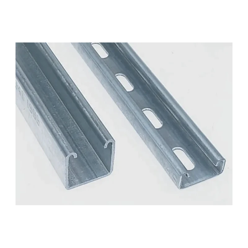 Unistrut 41 x 21 mm Galvanised Steel Slotted Strut Channel, 3 m Length P3300T10x3m