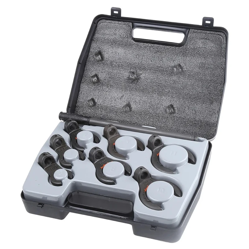 SKF 7-Piece Lock Nut Spanner Set Cast Iron Sizes 5 to 11 TMHN 7