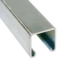 Unistrut 41 x 41 mm Galvanised Steel Strut, 3 m Long P1000x3m