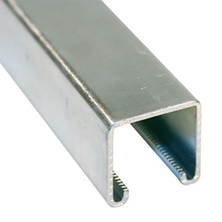 Unistrut 41 x 41 mm Galvanised Steel Strut, 3 m Long P1000x3m