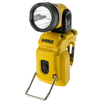 DeWALT LED Hand Lamp Yellow Rechargeable 10.8V Li-ion Compact Flashlight DCL510N-XJ