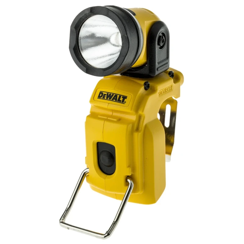 DeWALT LED Hand Lamp Yellow Rechargeable 10.8V Li-ion Compact Flashlight DCL510N-XJ