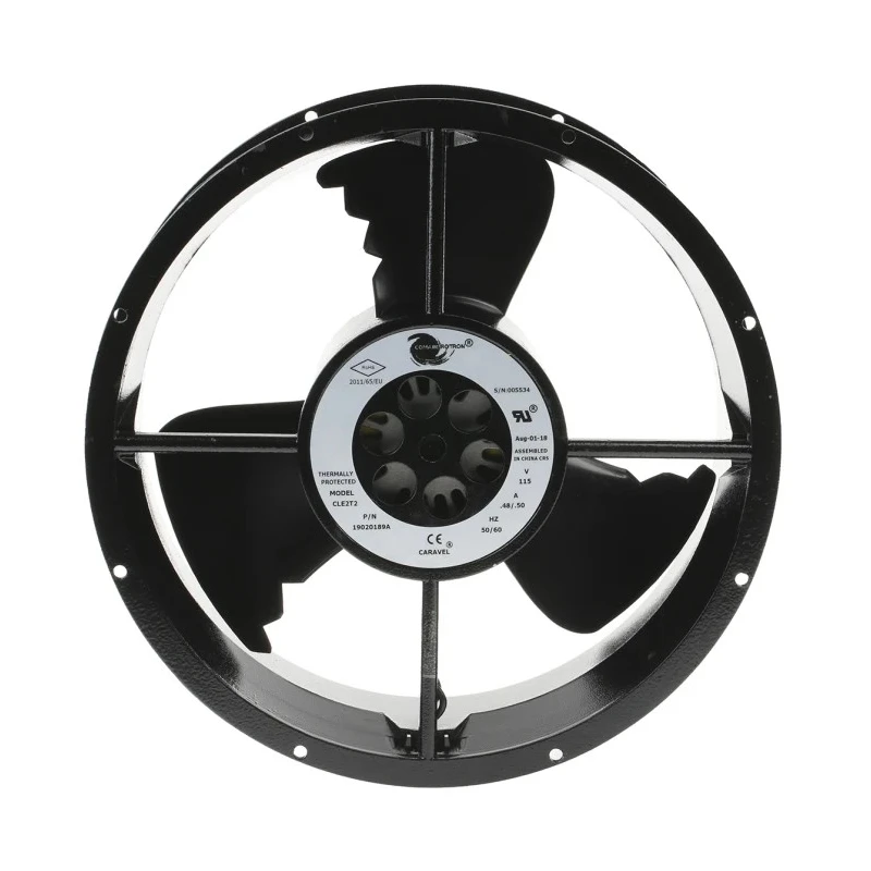 COMAIR ROTRON Caravel Series Axial Fan 115V AC 61W 935 m³/h 254 mm CLE2T2 19020189A