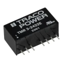 TRACOPOWER DC/DC Converter, 12V dc 125 mA, 36V dc Input, 18V Input, 3 W, Through Hole Mount, RoHS Compliant TMR 3-2422E