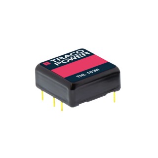 TRACOPOWER 10 W Regulated Isolated DC/DC Converter, 12V DC Output, 830 mA, 9V-36V DC Input, PCB Mount THL 10-2412WI
