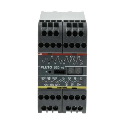 ABB 2TLA Series Safety Controller 16 Safety Inputs 4 Safety Outputs 24V DC 2TLA020070R4700 Pluto S20 v2