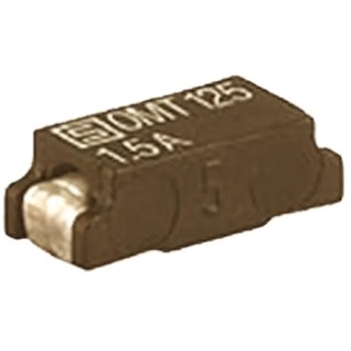 Schurter Non-Resettable Fuse 5A, 125 V AC/DC Thermoplastic Body Time Delay OMT 125 Series 3404.0121.22