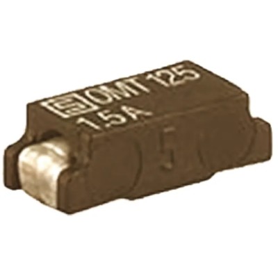 Schurter Non-Resettable Fuse 5A, 125 V AC/DC Thermoplastic Body Time Delay OMT 125 Series 3404.0121.22