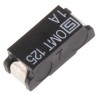 Schurter Non-Resettable Fuse 1A 125V AC 125V DC Time Delay Surface Mount OMT 125 3404.0114.22