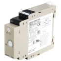 Omron DIN Rail Timer Relay 1-Contact 12 to 240 V DC, 100/120 V AC, Time Range 0.1 to 1.2 s and 1 to 12 s H3DK