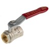 RS PRO Brass Threaded 2-Way BSPP Ball Valve 3/8 in 50 bar Operable -40°C to 170°C 733-5120