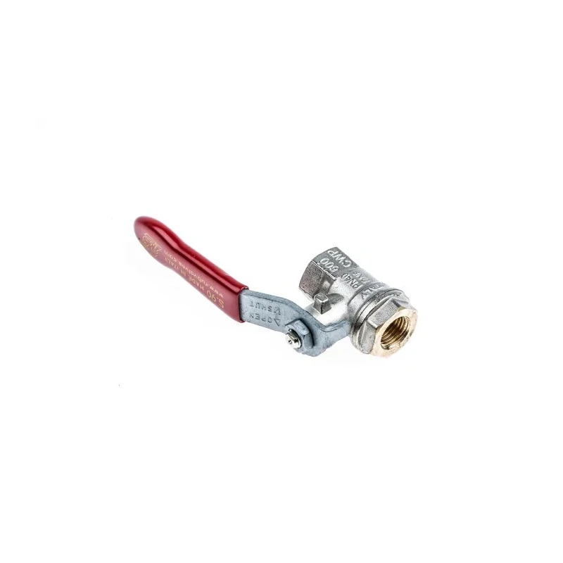 RS PRO Brass Threaded 2-Way BSPP Ball Valve 1/4 Inch 40 Bar 170°C 733-5126