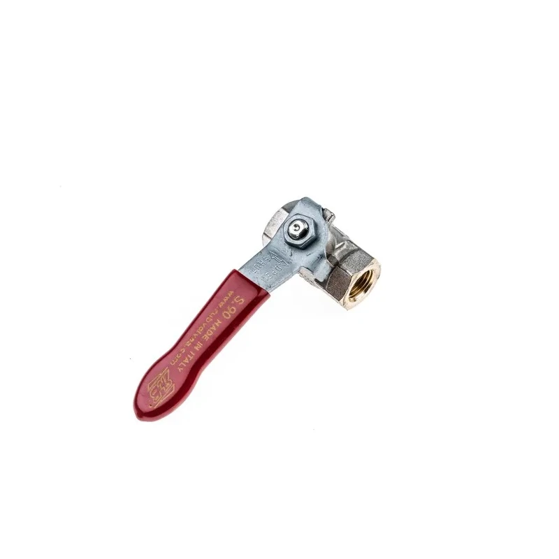 RS PRO Brass Threaded 2-Way BSPP Ball Valve 1/4 Inch 40 Bar 170°C 733-5126